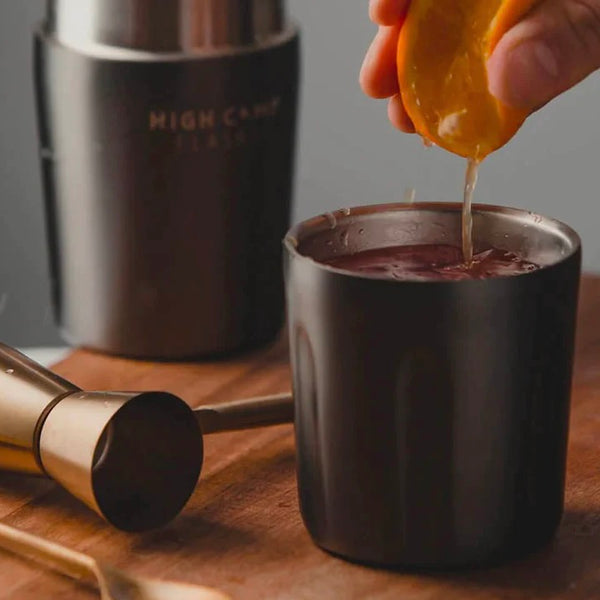 High Camp Flasks Firelight 375 Flask | Gunmetal
