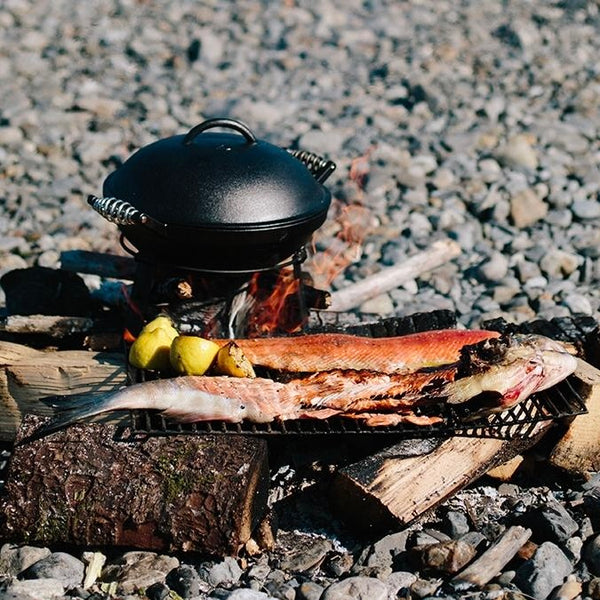 Barebones All-In-One Cast Iron Grill
