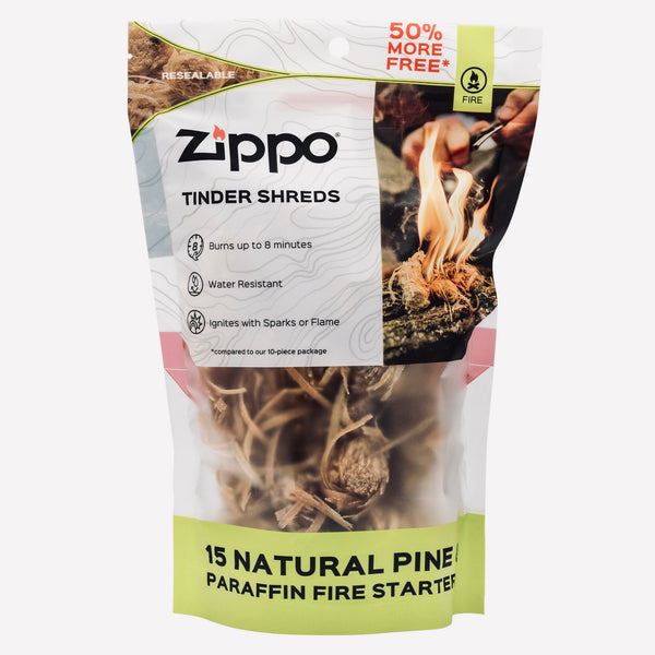 Zippo Tinder Shreds