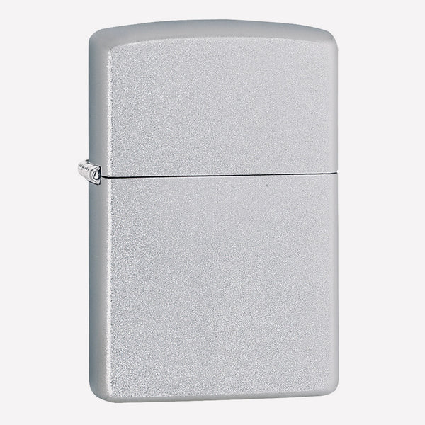 Zippo Satin Chrome Lighter