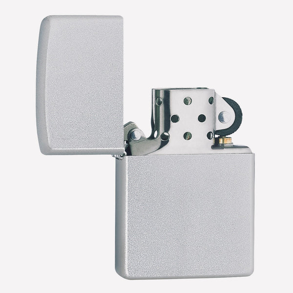 Zippo Satin Chrome Lighter