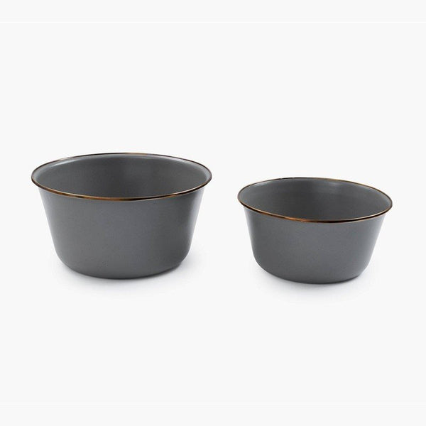 Barebones Enamel Mixing Bowl Set