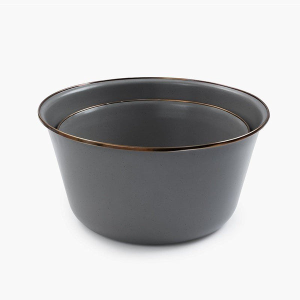 Barebones Enamel Mixing Bowl Set