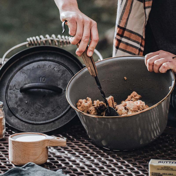 Barebones Enamel Mixing Bowl Set