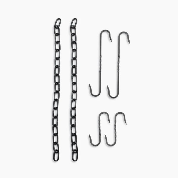 Barebones Cowboy Grill S-Hook & Chain Kit