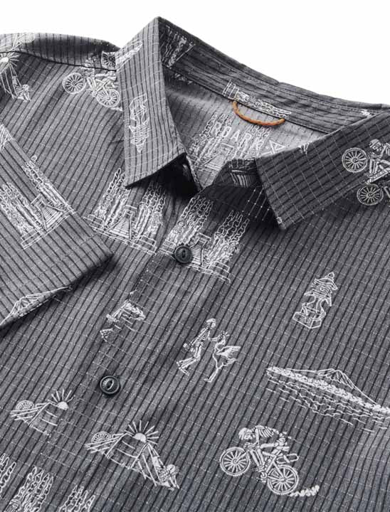 Roark Bless Up Breathable Stretch Shirt