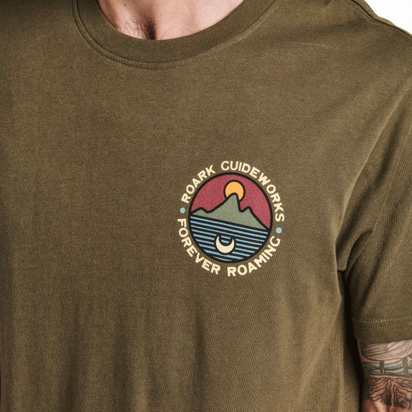Roark Sun Up Sun Down Organic Cotton Tee