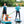 Load image into Gallery viewer, A man with a girl and a woman smiling standing in two different paddle boards