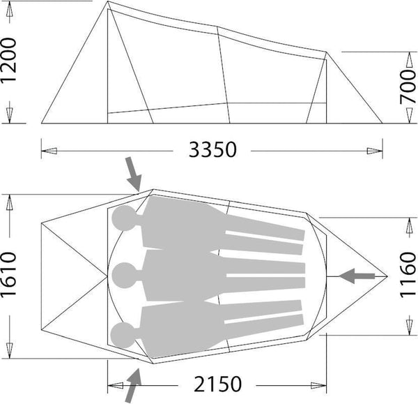 First Arrow Five Season Tent - Adventure Merchants and Outfitters