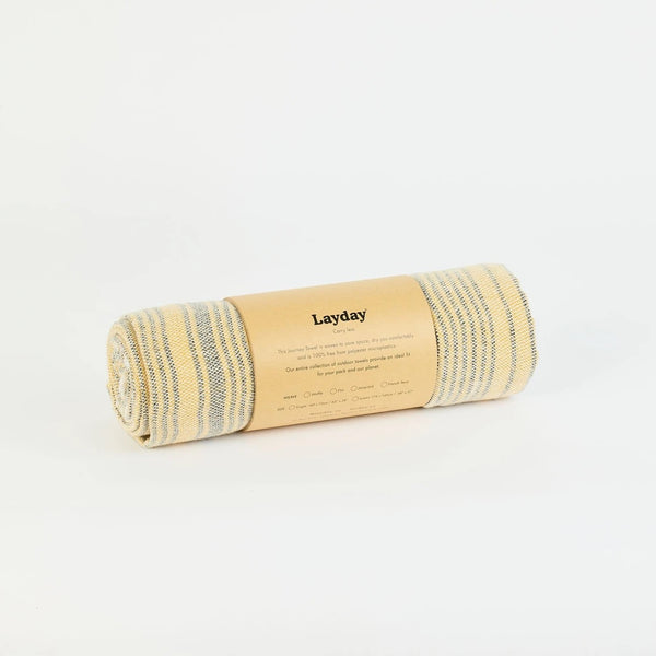 Layday 100% Cotton Journey Towel — CHARTER