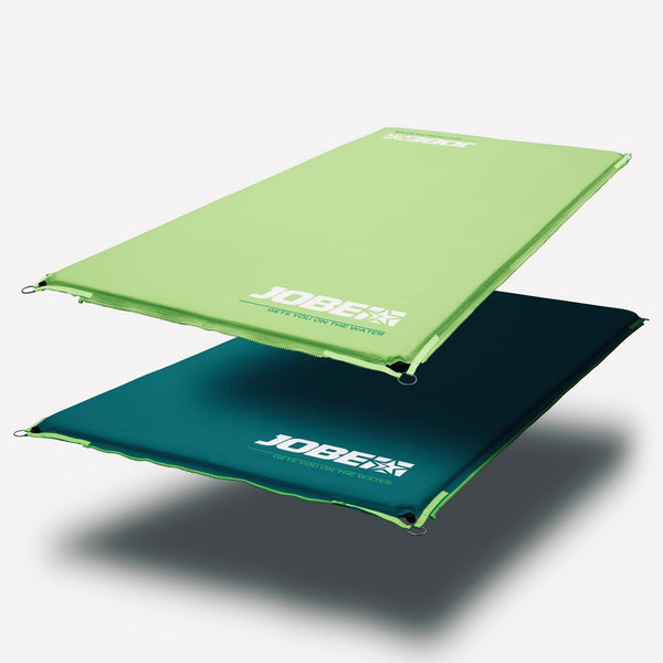 Close up photo of Jobe's floating mats on a white background. A product photo.
