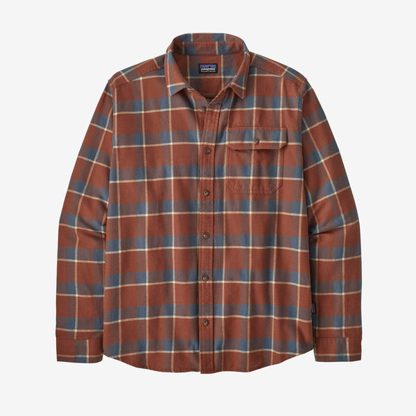 Patagonia Men's L/S Cotton in Conversion Lightweight Fjord Flannel Shirt