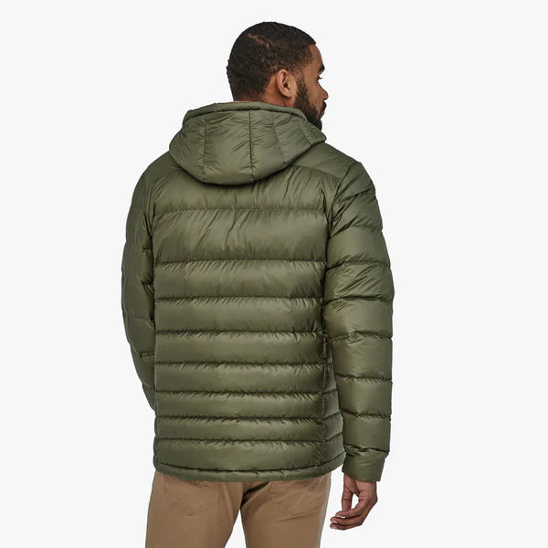 Patagonia hi loft 2025 down hoody industrial green