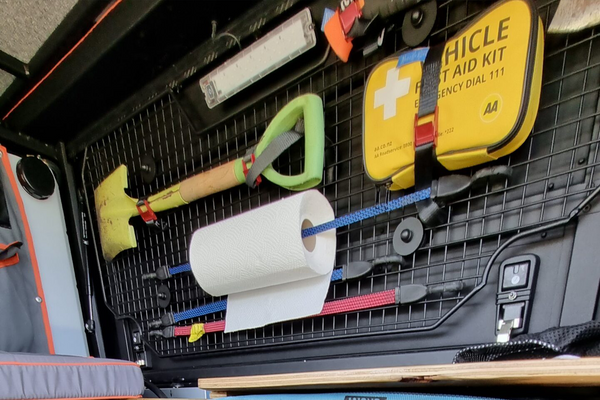 Canopy Camper Side Door Grid