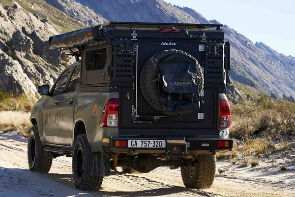 Camper Spare Wheel Mount