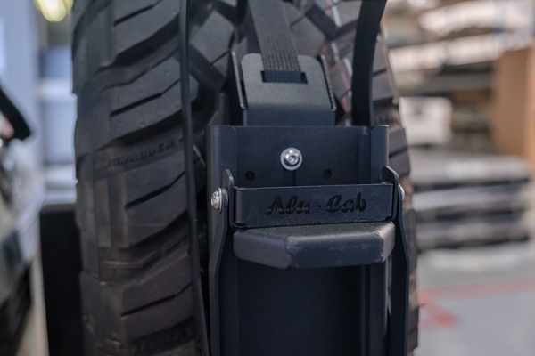Spare Wheel Mount to suit Can Crusher