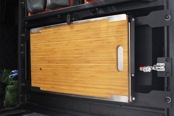 Canopy Camper Rear Drop-Down Table & Mounting Bracket