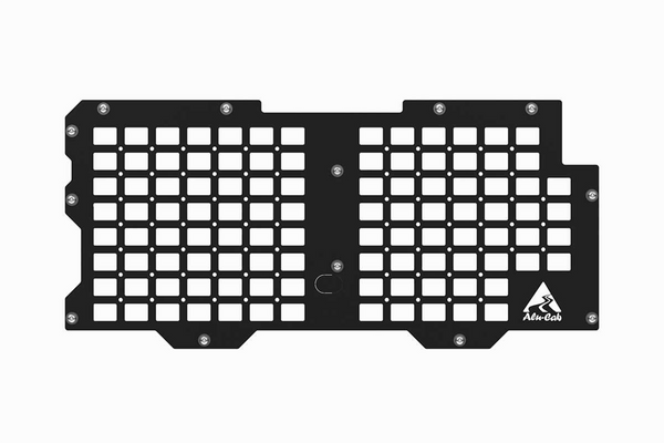 Camper Rear Door Molle Plates