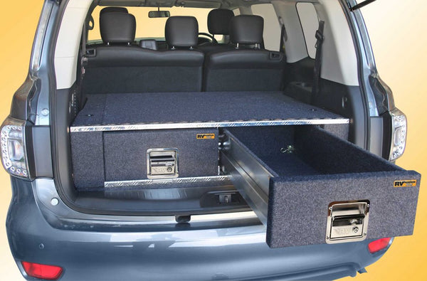 RV Storage Solutions Twin Drawer System - Nissan Patrol Y62