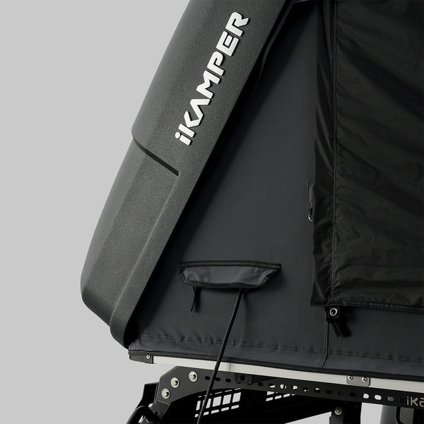 iKamper Skycamp 4.0 DuraCore shell corner and canvas wall