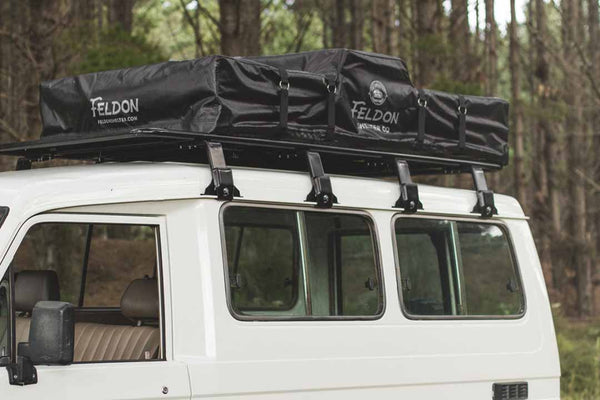 Feldon Crow's Nest Family Roof Top Tent Bundle - Coal Black - $3499