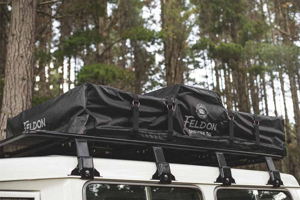 Feldon Crow's Nest Family Roof Top Tent Bundle - Coal Black - $3499