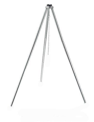 Red Roads Collapsible Stainless Steel Cooking Tripod