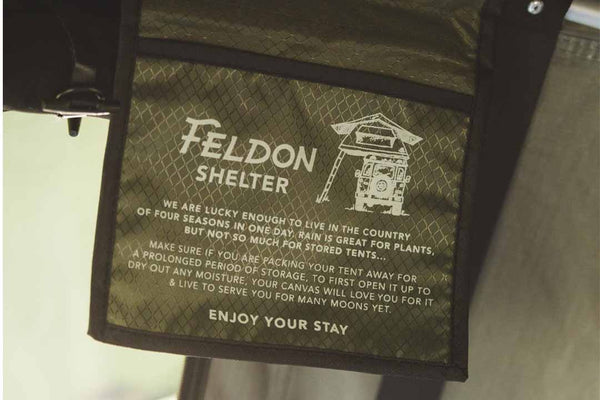 Feldon Crow's Nest Roof Top Tent - Extended - Green