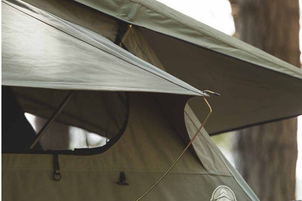 Feldon Crow's Nest Roof Top Tent - Extended - Green