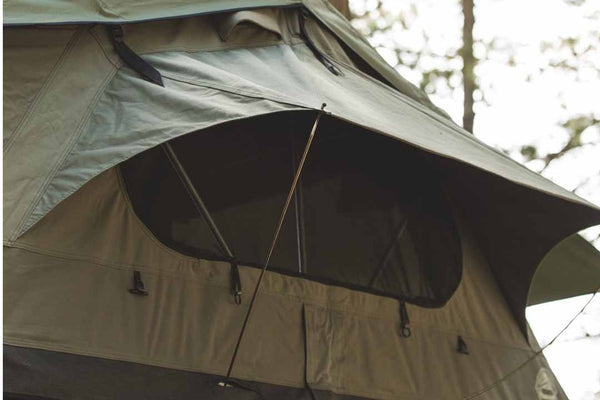 Feldon Crow's Nest Roof Top Tent - Extended - Green