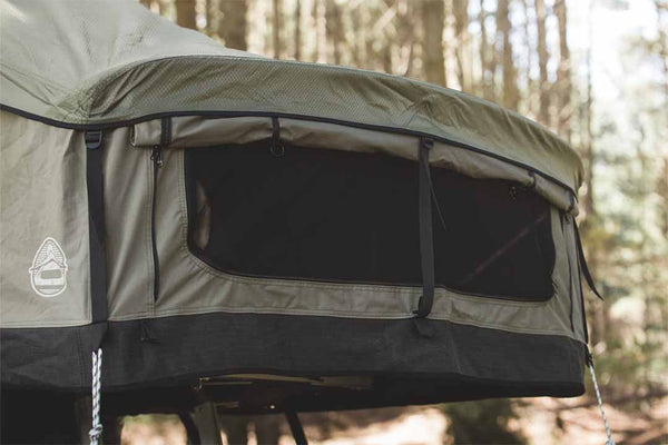 Feldon Crow's Nest Roof Top Tent - Extended - Green