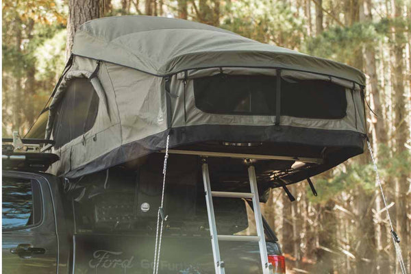 Feldon Crow's Nest Roof Top Tent - Extended - Green